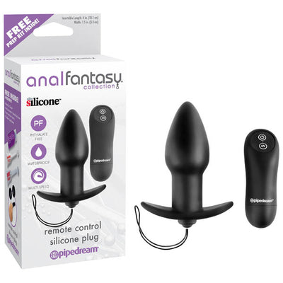 Anal Fantasy Collection - Remote Control Silicone Plug - One Stop Adult Shop