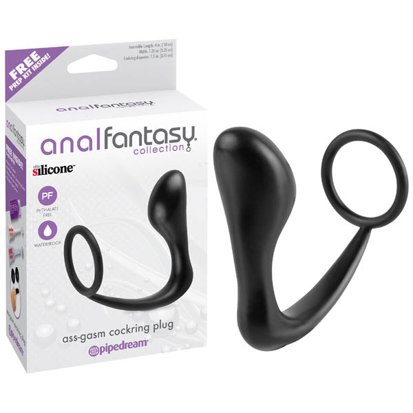 Anal Fantasy Collection - Ass-gasm Cock Ring Plug - One Stop Adult Shop