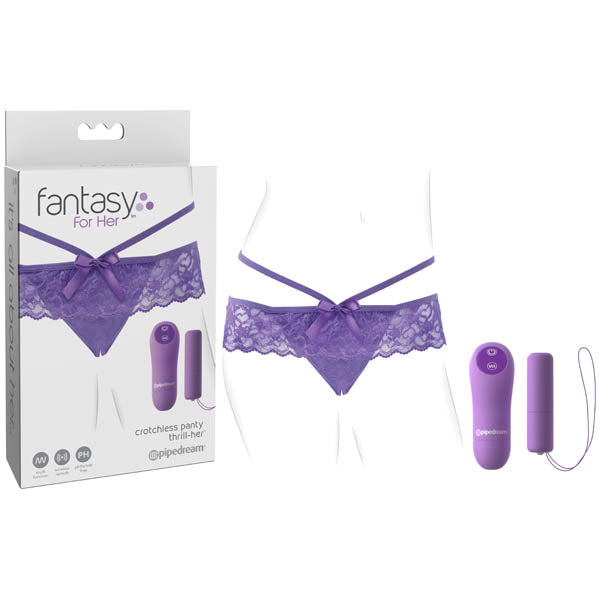 Fantasy For Her Crotchless Panty Thrill-Her - One Stop Adult Shop