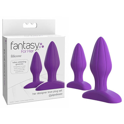 Fantasy For Her Designer Love Plug Set - One Stop Adult Shop