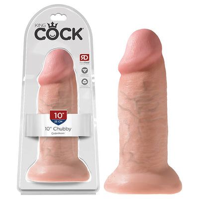 King Cock 10'' Chubby - One Stop Adult Shop