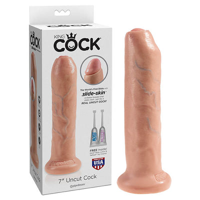 King Cock 7'' Uncut - One Stop Adult Shop