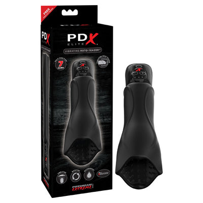 PDX Elite Vibrating Roto-Teazer - One Stop Adult Shop