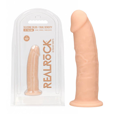 RealRock Ultra 6'' Silicone Dildo - One Stop Adult Shop