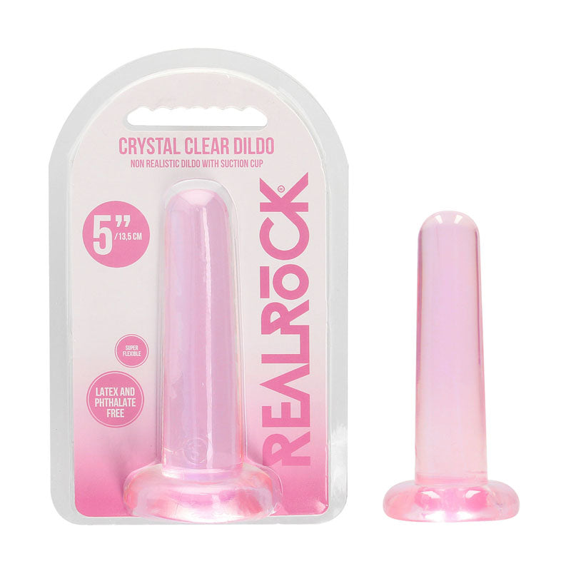 REALROCK Non Realistic Dildo With Suction Cup - 13.5 cm - One Stop Adult Shop