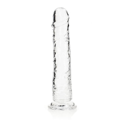 REALROCK 31 cm Straight Dildo - Clear - One Stop Adult Shop