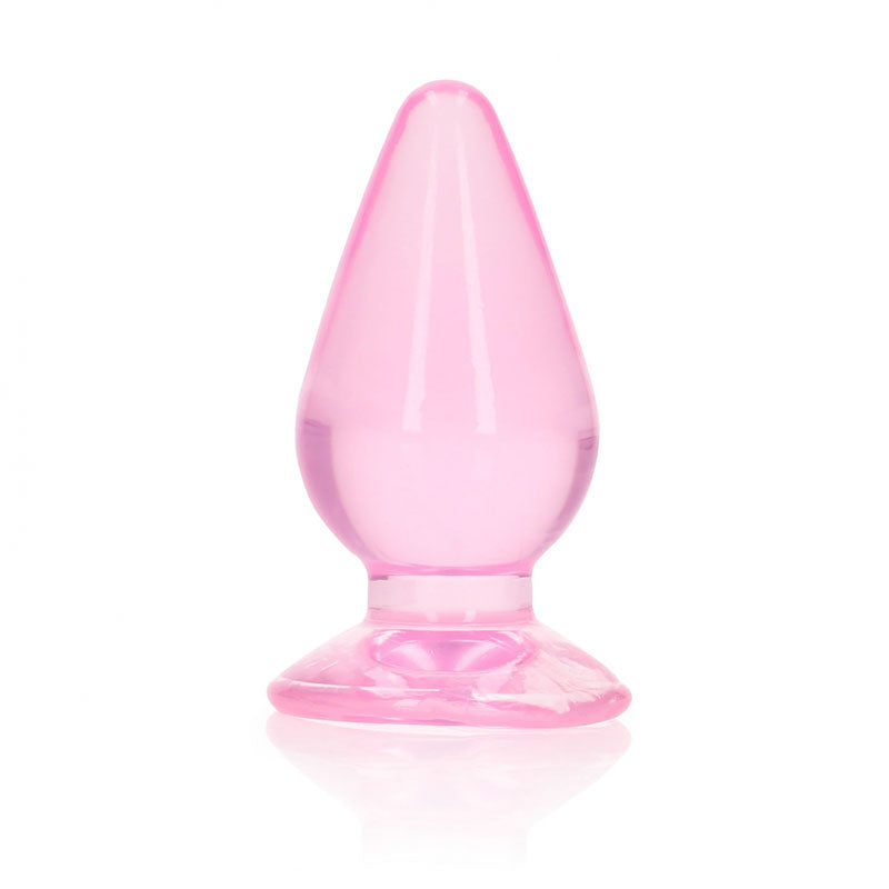 REALROCK 9 cm Anal Plug - Pink - One Stop Adult Shop