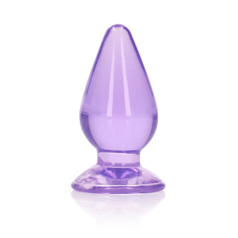 REALROCK 9 cm Anal Plug - Purple - One Stop Adult Shop