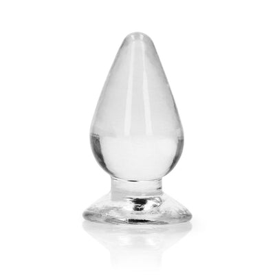 REALROCK 9 cm Anal Plug - Clear - One Stop Adult Shop