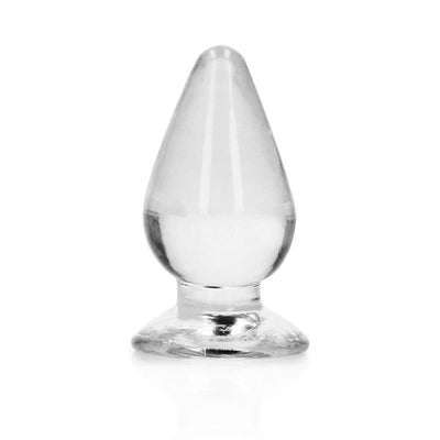 REALROCK 11.5 cm Anal Plug - Clear - One Stop Adult Shop