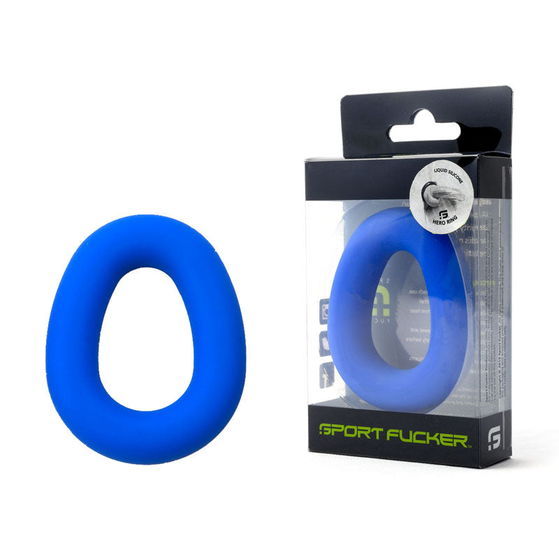 Sport Fucker Hero Ring - Blue - One Stop Adult Shop