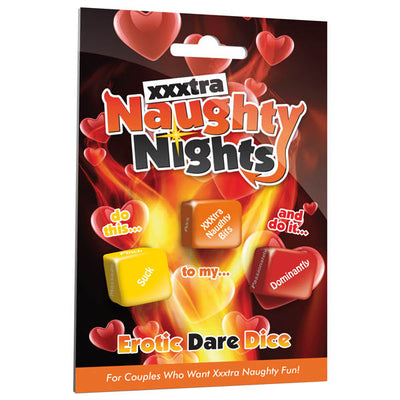 Naughty Nights Erotic Dare Dice - One Stop Adult Shop