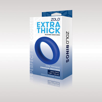 Zolo Extra Thick Silicone Cock Ring - One Stop Adult Shop